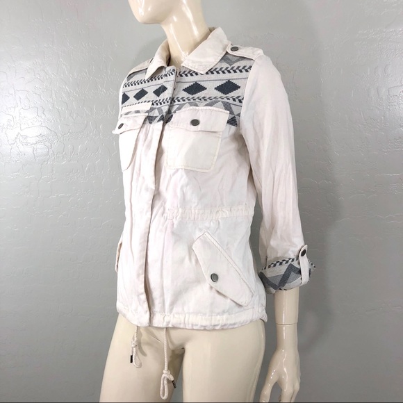 Mossimo Supply Co Women's Military Jacket - Picture 4 of 8